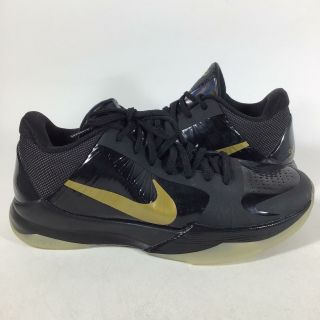 2010 Rare Sample Nike Zoom Kobe 5,  Gold/black,  Size 9,  Shoes - 410
