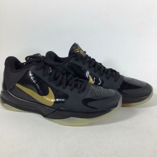 2010 Rare SAMPLE Nike Zoom Kobe 5,  Gold/Black,  Size 9,  SHOES - 410 3