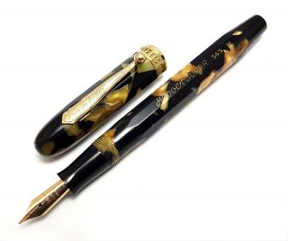 1930s Vintage Pen Hoover 343 10 Sided Top Restored Flexible
