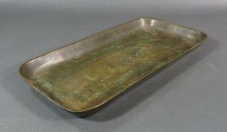 1890 Art Nouveau German F.  V.  M.  Ferdinand Von Miller Bronze Desk Writing Set Tray