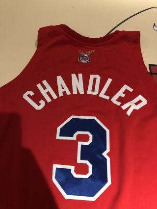Tyson Chandler Game Worn Chicago Bulls Jersey Stags Rare PHOTOMATCHED 5