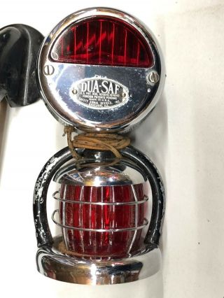 Early Vintage Dua - Saf Rare Wig - Wag Stop Signal Light Accessory Car Studebaker