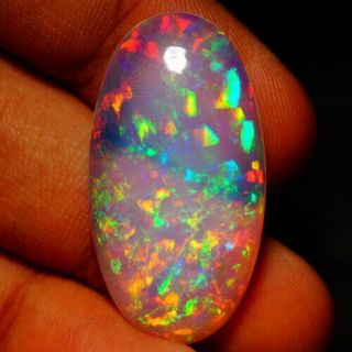 22.  00 CT ONE OF A KIND EXTREMELY RARE ETHIOPIAN OPAL WITH WHITE BASED WATER BODY 2