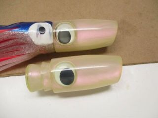 VINTAGE TUNA/MARLIN LURES JOE YEE RARE PINK PEARL SET OF 2 4