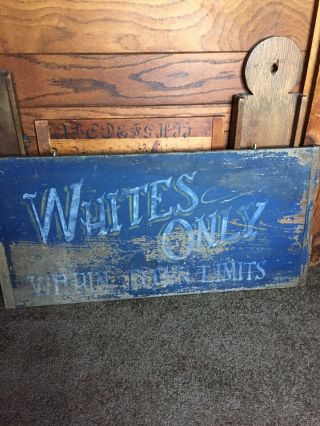Old/early Antique Black Memorabilia Trade Sign