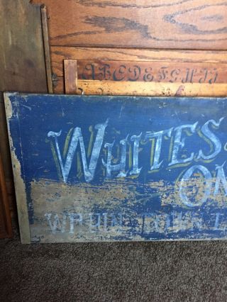 Old/Early Antique Black Memorabilia Trade Sign 3