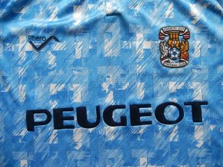 Coventry City Home Shirt 1992/1993/1994 Vintage Football Retro 2
