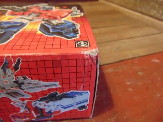 Vintage 1980 ' s Transformers Powermaster Optimus Prime G1 - BOX 7