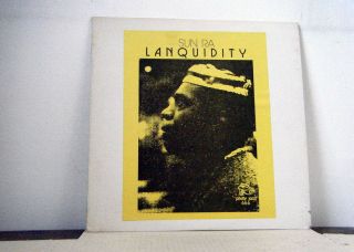Sun Ra Arkestra Lp Lanquidity 1978 Philly Jazz Hand Made Cover Rare