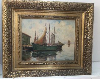 Antique C1920s Oil On Canvas By William Ward Jr. ,  (canadian,  1879 - 1935)