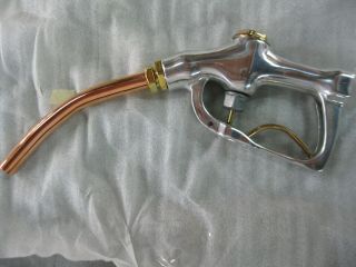 Buckeye Vintage Brass / Aluminum Polished Gas Pump Nozzle
