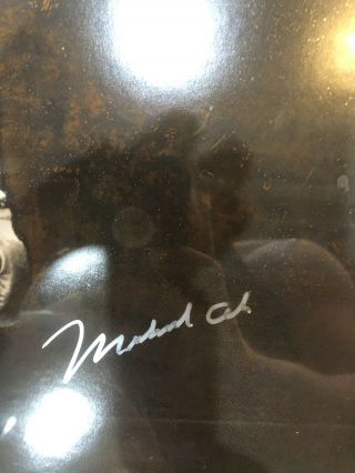 Muhammad Ali Rare Autograph Signed 16x20 Photo,  Frame Better Than PSA/DNA L@@k 2