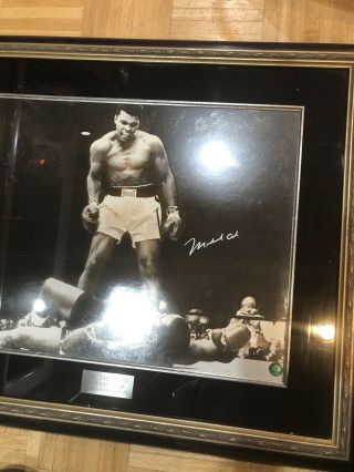 Muhammad Ali Rare Autograph Signed 16x20 Photo,  Frame Better Than PSA/DNA L@@k 3