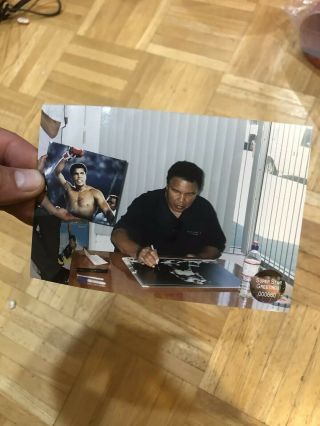 Muhammad Ali Rare Autograph Signed 16x20 Photo,  Frame Better Than PSA/DNA L@@k 5