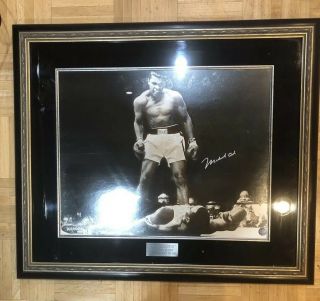 Muhammad Ali Rare Autograph Signed 16x20 Photo,  Frame Better Than PSA/DNA L@@k 9
