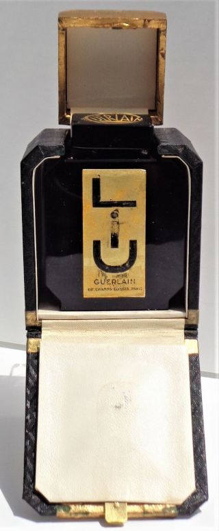 VINTAGE ART DECO BOX,  GUERLAIN PERFUME 