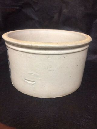 VINTAGE ADVERTISING CRESCENT CREAMERY COMPANY BUTTER CROCK SIOUX FALLS,  S.  D. 2