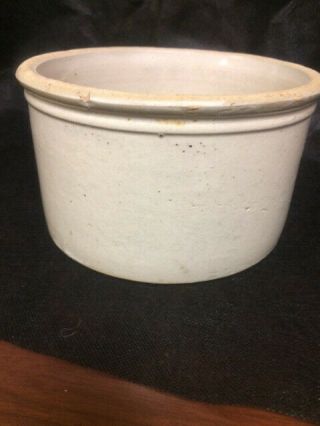 VINTAGE ADVERTISING CRESCENT CREAMERY COMPANY BUTTER CROCK SIOUX FALLS,  S.  D. 3