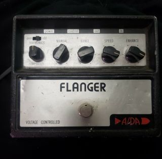 Vintage Ada Flanger Usa Analog