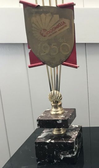 Vintage 1950 Mille Miglia Trophy,  RARE 6