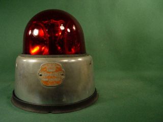Vintage 70s Federal Sign & Signal Corp Beacon Ray Model 173 Emergency Light