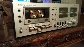 Vintage Onkyo TA - 630D Cassette Deck Belts $145 Great Looking Deck 5