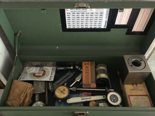 Vintage Kennedy Machinist Tool Chest With Tools 2