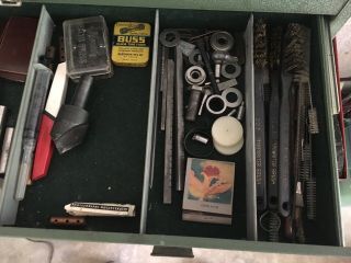 Vintage Kennedy Machinist Tool Chest With Tools 5