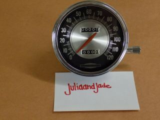 1968 - 69 Harley Stewart Warner Vintage Speedometer Show Quality Shovelhead Fl