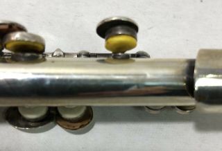 Vintage 1932 William S Haynes Solid Sterling Silver Piccolo,  Db - Ready To Play 4