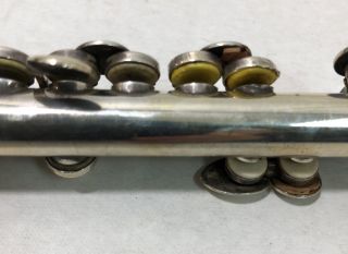 Vintage 1932 William S Haynes Solid Sterling Silver Piccolo,  Db - Ready To Play 5