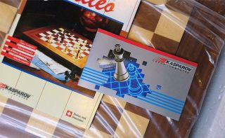 Vintage 1988 SAITEK GALILEO Kasparov Wooden CHESS COMPUTER Boxed 10