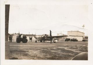 Wwii 1944 Usaaf Atc 7th Fs Bismark Nd Airplane Photo No 6 Smokey Stover,  Fighter