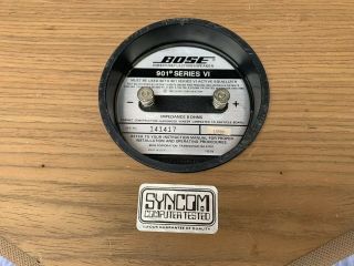 Vintage Bose 901 series vi speakers In Great 4