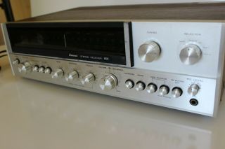 Vintage Sansui 881 Stereo Receiver Silver Face Amplifier 12