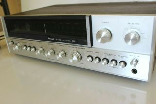 Vintage Sansui 881 Stereo Receiver Silver Face Amplifier 3