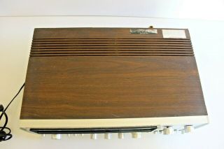 Vintage Sansui 881 Stereo Receiver Silver Face Amplifier 4