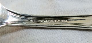 100,  Matching Silverplate Forks 110 International Silver Plate Old Vtg Antique 3