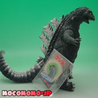 Rare Godzilla 1983 Paper Tag Bandai Vintage Monster Figure From Japan