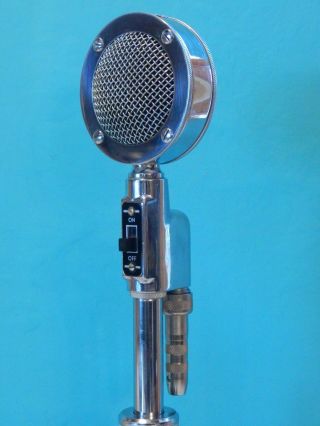 Vintage Rare 1950s Astatic D - 104s Microphone And Accessories Shure Antique Old