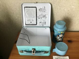 VINTAGE 1965 THE BEATLES LUNCHBOX AND THERMOS WITH INSTRUCTIONS 3