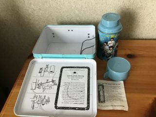 VINTAGE 1965 THE BEATLES LUNCHBOX AND THERMOS WITH INSTRUCTIONS 4