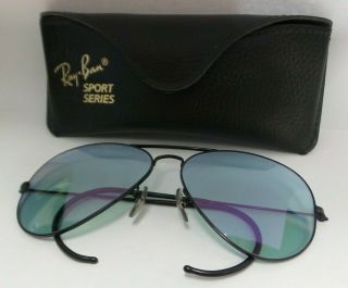 Vintage Ray - Ban W2455 Sport Series Purple Chromax Sunglasses - - F72