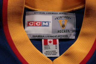 Vintage 90s St.  Louis Blues Chris Pronger CCM Jersey M NHL Hockey Canada 7