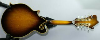 Vtg 1978 Washburn M - 5S Jethro Burns F Loar Style Mandolin Sunburst Rare F5 3