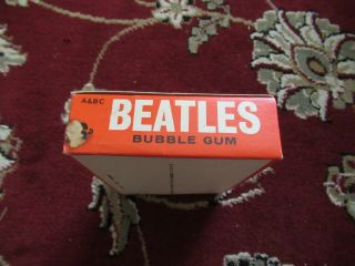 Beatles RARE 1964 ' A & BC ' BUBBLE GUM CARDS IN STORE DISPLAY BOX GREAT SHAPE 5