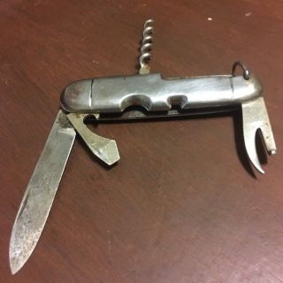 Wehrmacht - Wwii - German - Folding - Pocket - Knife - Whale - Mark