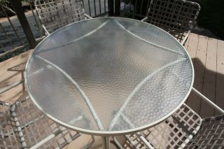 Vintage Brown Jordan (Tamiami) Patio Dining set - 48 