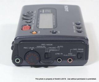 Vintage Sony TCD - D7 Walkman DAT Recorder 6
