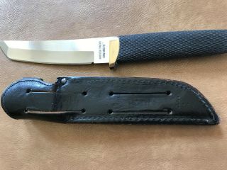 Rare Vintage Cold Steel Master Tanto San Mai in Brass 13B Made in Japan 10